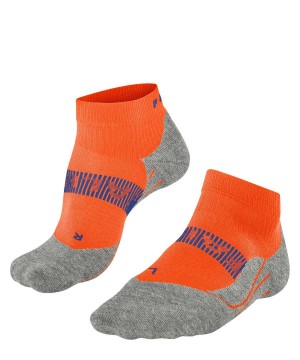 Falke RU4 Endurance Cool Short Running Short sock Sokken Heren Oranje | ERCLNJ-132