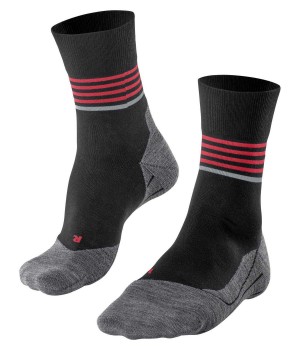Falke RU4 Endurance Reflect Running Socks Sokken Heren Zwart | HLXTBW-971