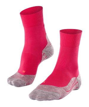 Falke RU4 Endurance Running Socks Sports Socks Dames Rood | HDQXSB-729