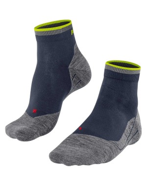 Falke RU4 Endurance Short Reflect Running Short sock Sokken Heren Blauw | EARXBM-579
