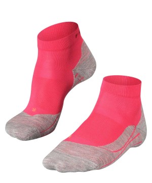 Falke RU4 Endurance Short Running Short sock Sports Socks Dames Rood | HGMBSE-465