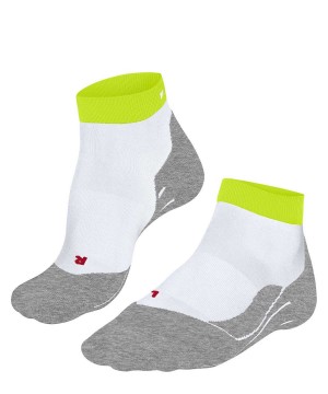 Falke RU4 Endurance Short Running Short sock Sokken Heren Wit | AUELFP-145
