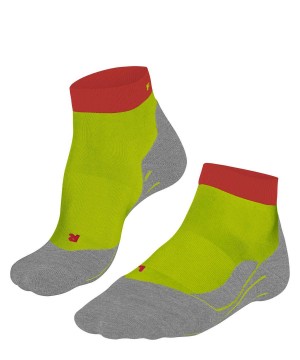 Falke RU4 Endurance Short Running Short sock Sokken Heren Geel | QDVUET-468