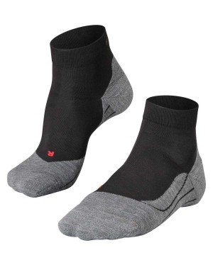 Falke RU4 Endurance Short Running Short sock Sokken Heren Zwart | ANMIXJ-537