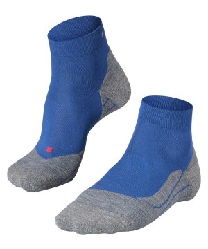 Falke RU4 Endurance Short Running Short sock Sokken Heren Blauw | LKBAEP-430