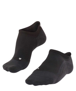 Falke RU4 Light Performance Invisible Running Invisibles Sports Socks Dames Zwart | PVXNSQ-936
