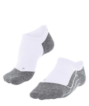 Falke RU4 Light Performance Invisible Running Invisibles No Show Socks Heren Wit | UJTFNW-725