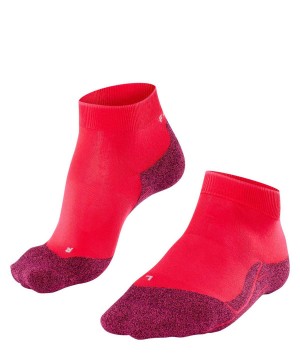 Falke RU4 Light Performance Short Running Short sock Sports Socks Dames Rood | EDPKXV-418