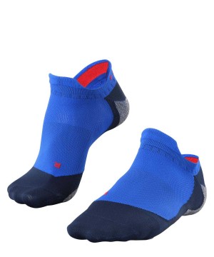Falke RU5 Race Invisible Running Invisibles No Show Socks Heren Blauw | HCQKSM-140