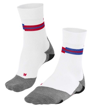 Falke RU5 Race Running Socks Sokken Heren Wit | NIFHMK-630