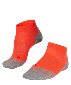 Falke RU5 Race Short Running Short sock Sports Socks Dames Rood | TDFIKY-856