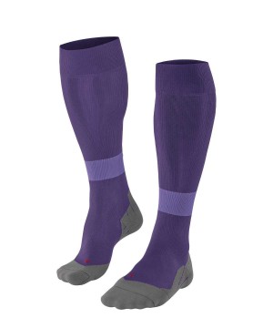 Falke RU Compression Energy Running Knee-high Socks Sports Socks Dames Paars | BVGXWU-267
