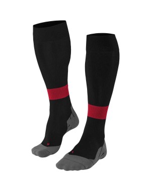 Falke RU Compression Energy Running Knee-high Socks Sokken Heren Zwart | HVPFUB-253