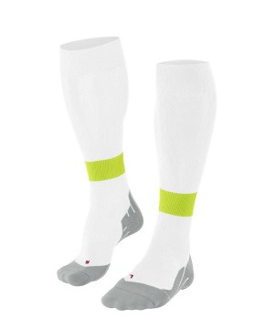 Falke RU Compression Energy Running Knee-high Socks Sokken Heren Wit | QDTILM-689