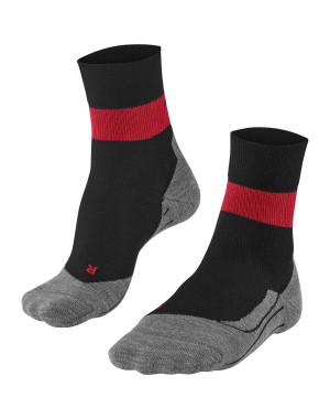 Falke RU Compression Stabilizing Running Socks Sports Socks Dames Zwart | HBEJYP-930
