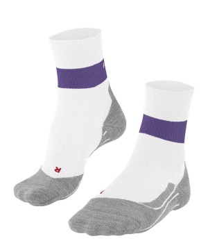 Falke RU Compression Stabilizing Running Socks Sports Socks Dames Wit | AGMNDI-472