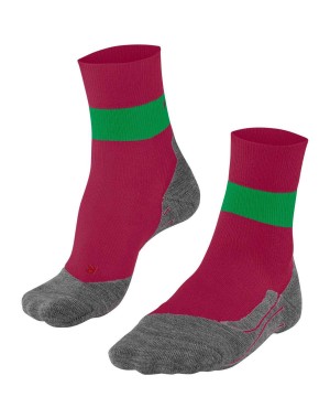 Falke RU Compression Stabilizing Running Socks Sports Socks Dames Rood | JYWXUM-935