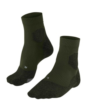 Falke RU Trail Grip Running Socks Sokken Heren Groen | QDYMLN-536