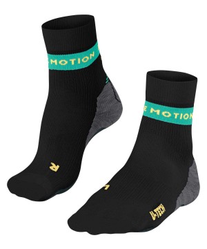 Falke RU True Motion Aion Running Socks Sports Socks Dames Zwart | NBSODQ-328