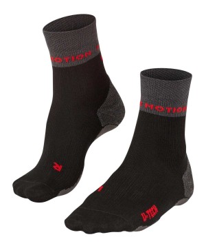 Falke RU True Motion Nevos Running Socks Sports Socks Dames Zwart | CNEKFB-359