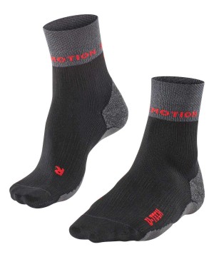 Falke RU True Motion Nevos Running Socks Sokken Heren Zwart | QOAUHB-073
