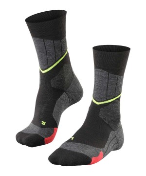 Falke SC1 Skiing Socks Sokken Heren Zwart | SMEGZB-739