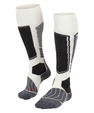 Falke SK1 Comfort Skiing Knee-high Socks Sports Socks Dames Wit | KXMLSC-427