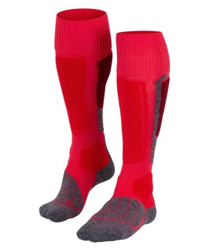 Falke SK1 Comfort Skiing Knee-high Socks Sports Socks Dames Rood | VQEAOG-068