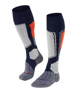 Falke SK1 Comfort Skiing Knee-high Socks Sokken Heren Blauw | BOKGXY-895