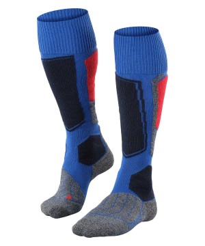 Falke SK1 Comfort Skiing Knee-high Socks Sokken Heren Blauw | BKUFIS-704