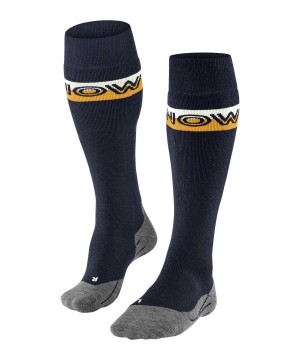 Falke SK2 Intermediate Skiing Knee-high Socks Sokken Heren Blauw | WVXDKT-369