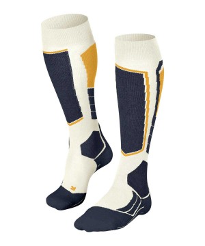 Falke SK2 Intermediate Skiing Knee-high Socks Sokken Heren Wit | LKXETQ-942