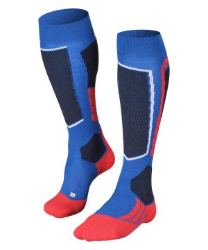 Falke SK2 Intermediate Skiing Knee-high Socks Sokken Heren Blauw | EKNDLO-912