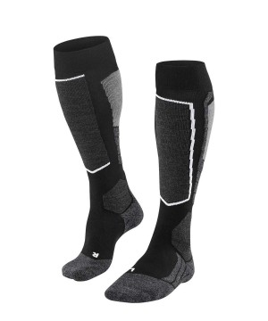 Falke SK2 Intermediate Vegan Skiing Knee-high Socks Sports Socks Dames Zwart | ROCETB-615