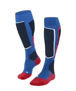 Falke SK2 Intermediate Vegan Skiing Knee-high Socks Sokken Heren Blauw | AEYKVH-930