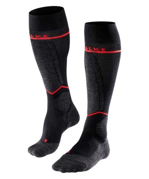 Falke SK4 Advanced Compression Light Skiing Knee-high Socks Sokken Heren Zwart | UXYGLM-623