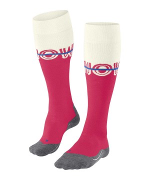 Falke SK4 Advanced Skiing Knee-high Socks Sports Socks Dames Rood | PTKRGL-394