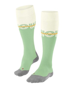 Falke SK4 Advanced Skiing Knee-high Socks Sports Socks Dames Groen | RIEOTD-614