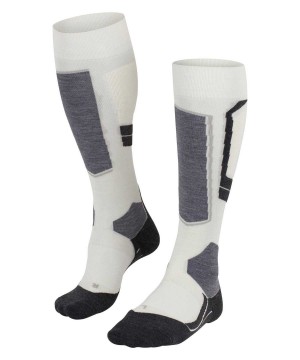 Falke SK4 Advanced Skiing Knee-high Socks Sports Socks Dames Wit | ABPWJH-681