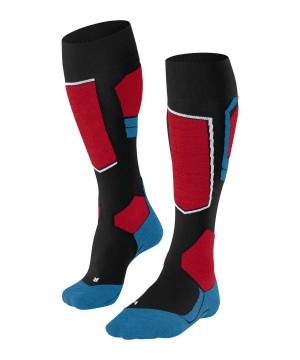 Falke SK4 Advanced Skiing Knee-high Socks Sokken Heren Zwart | KRFUYN-589