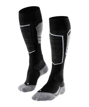 Falke SK4 Advanced Skiing Knee-high Socks Sokken Heren Zwart | BDRKCT-741