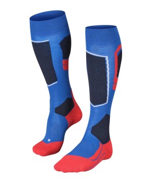 Falke SK4 Advanced Skiing Knee-high Socks Sokken Heren Blauw | RSVNOW-142