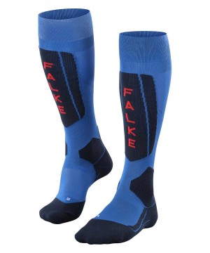 Falke SK5 Expert Skiing Knee-high Socks Sokken Heren Blauw | OGFYLV-827