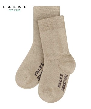 Falke Sensitive Socks Sokken Baby Beige | JVANFQ-927