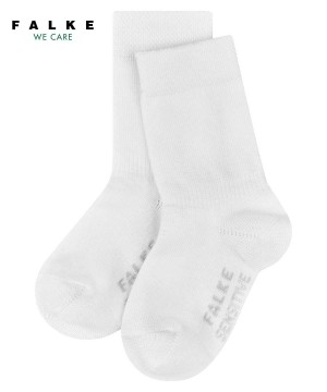 Falke Sensitive Socks Sokken Baby Wit | PXYALI-352