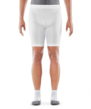 Falke Short Tights Warm Tights Heren Wit | XGHYIO-369