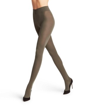 Falke Softmerino Tights Tights Dames Groen | VFLQGP-324