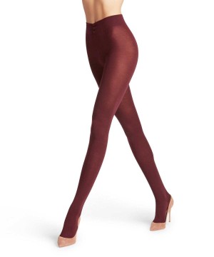 Falke Softmerino Tights Tights Dames Rood | FDHUCL-597