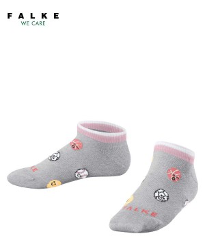Falke Sporty Balls Sneaker socks Sokken Kinderen Grijs | NJCPOH-903
