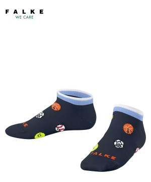 Falke Sporty Balls Sneaker socks Sokken Kinderen Blauw | CNKVWY-239